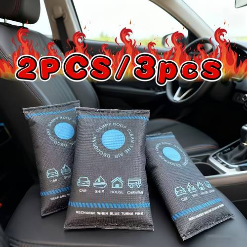 2pcs 3pcs dehumidifier packs for home rvs cars and boats silicone moisture absorbers no electricity needed