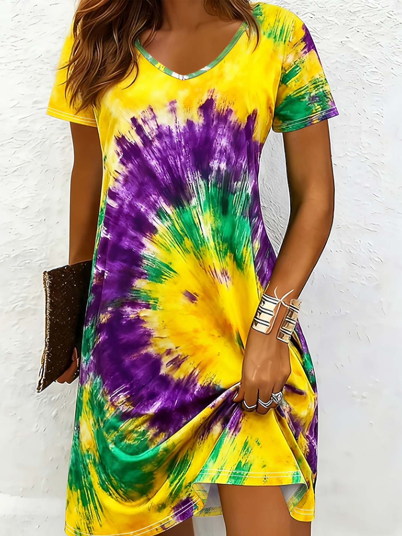 ladies tie dye dresses - Mauritius