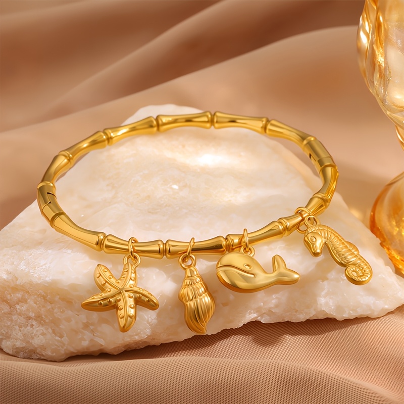 Exquisite Lightly Luxurious Stainless Steel Bracelet