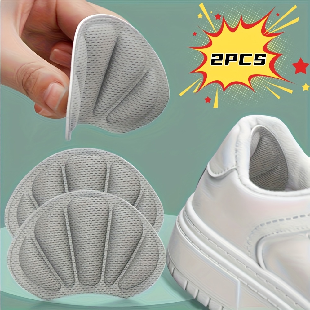 2/4pcs Heel Pads, Foot Care Protectors, Adhesive Shoe Stickers Suitable for Men's and Women's Casual Shoes, Sneakers