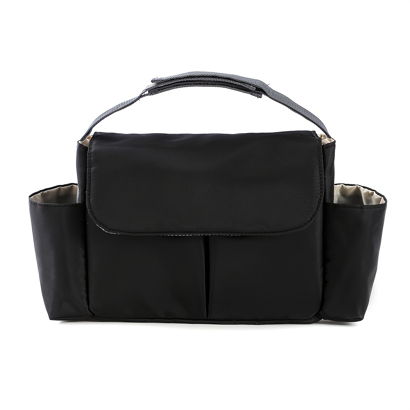 TEMU 1pc Stroller Bag, Hanging Storage Bag, Large Capacity, Multi-functional, High Quality, Lightweight Parent Bag