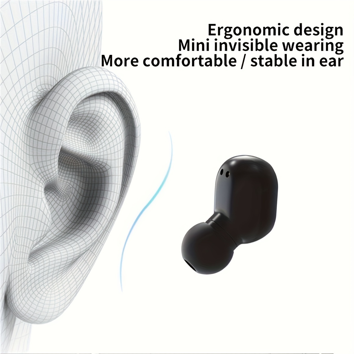 2025 year New Wireless Earphones Headphones With LED Display Touch In-EarTWS Wireless Earbuds Sports Music Game Headset For IOS/Android