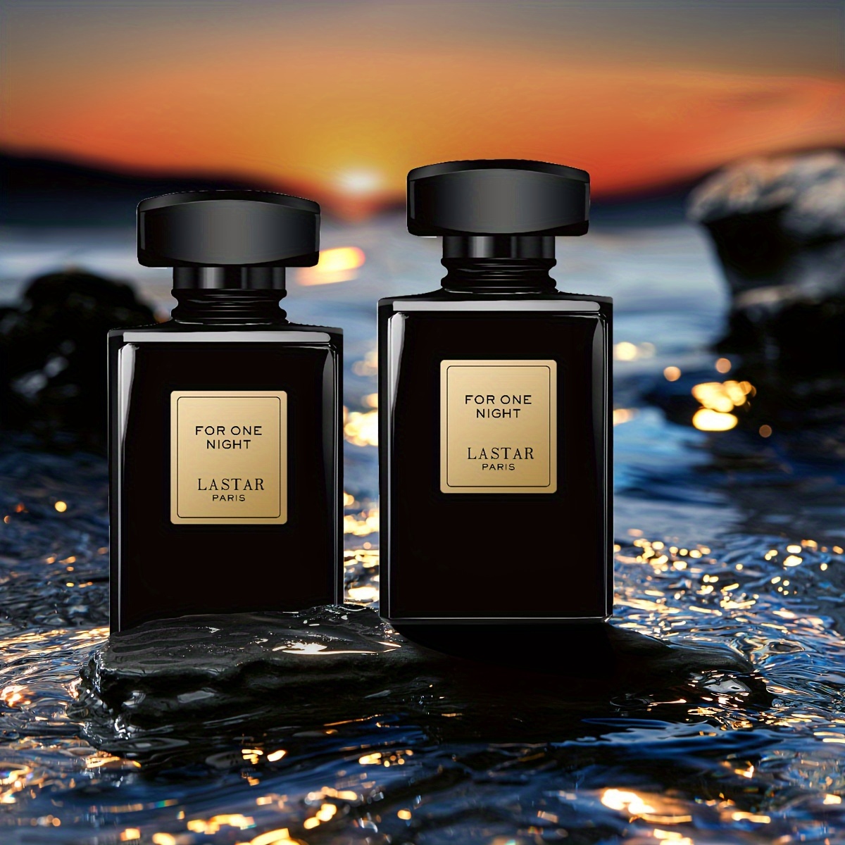 Herrenparfum Parfum Herrenduft Schwarze Flasche Flaschen