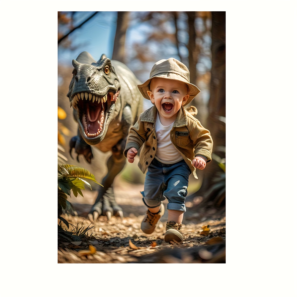 E-shop 2D-Flach, -Junge kreatives Porträt, personalisiertes Jungeschen-Porträt, personalisiertes Poster-Kunstdruck, Leinwandgemälde, Kinderzimmer-Dekor