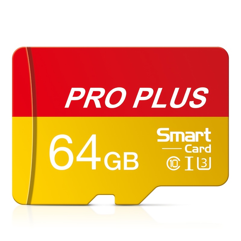 TEMU Pro Plus Red And Yellow Tf Memory Cards 4 - 128gb, Suitable For Tablets, Mobile Phones, Laptops, Desktop Computers, Car Audio Systems, Game