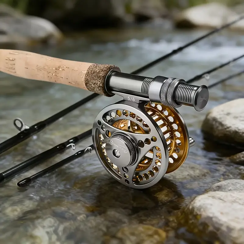 Top 5/6 Weight Fly Fishing Rod, 274.32 cm 4pcs Fly Rod, Suitable for Freshwater And Saltwater, Made of 24T/30+36* Fiber, Ideal for Fishing * Like * * Salmon Top 5/6 Weight Fly Fishing Rod, 274.32 cm 4pcs Fly Rod, Suitable for Freshwater And Saltwater, Made of 24T/30+36* Fiber, Ideal for Fishing * Like * * Salmon