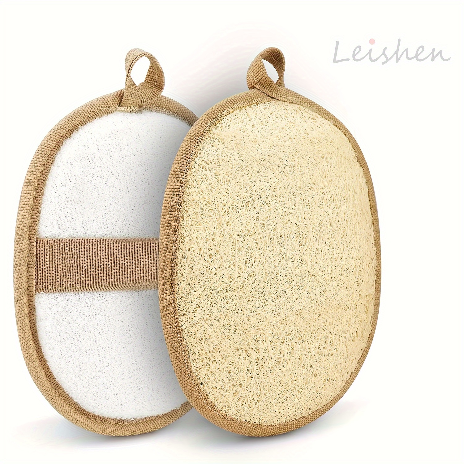 

Loofah Bath Sponge: Handy Size, Flexible, And Easy To Use - Perfect For Personal Care