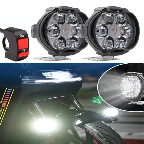 Universal Mini Led Spotlights For Motorcycles Aparts Work Ligth Dot For  Sale Online 