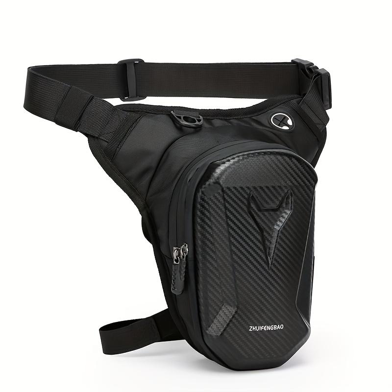 E-shop Wasserdichte Motorrad Beinbeutel für Mountainbikes, Motorradrucksack, mit Kopfhöreranschluss, verstellbarem Schultergurt und doppelten