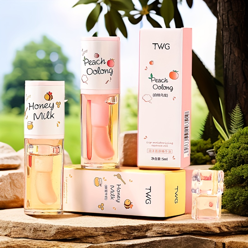 Shiny Dewy Moisturizing Lip Gloss, Nourishing Lip Oil for Daily Use, Non-Sticky Glossy Finish - Perfect Long-Lasting Lip Care for Holidays and Gifts, Girlfriends, Party Supplies, Keepsake Gifts.