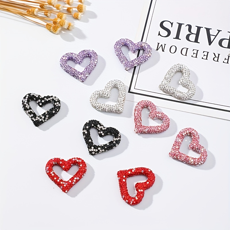 

2pcs , Hollow Soft Clay Charms For Making - Ideal For Bracelets & Necklaces