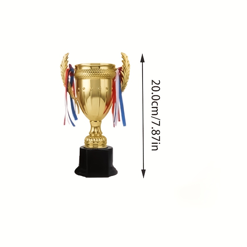 1pc Trophy Award For - Elegant Tall Trophy Cup Suitable For Sports Competitions, Christmas Parties, Awards - Prize For Tournaments, Events, Corporate Achievements