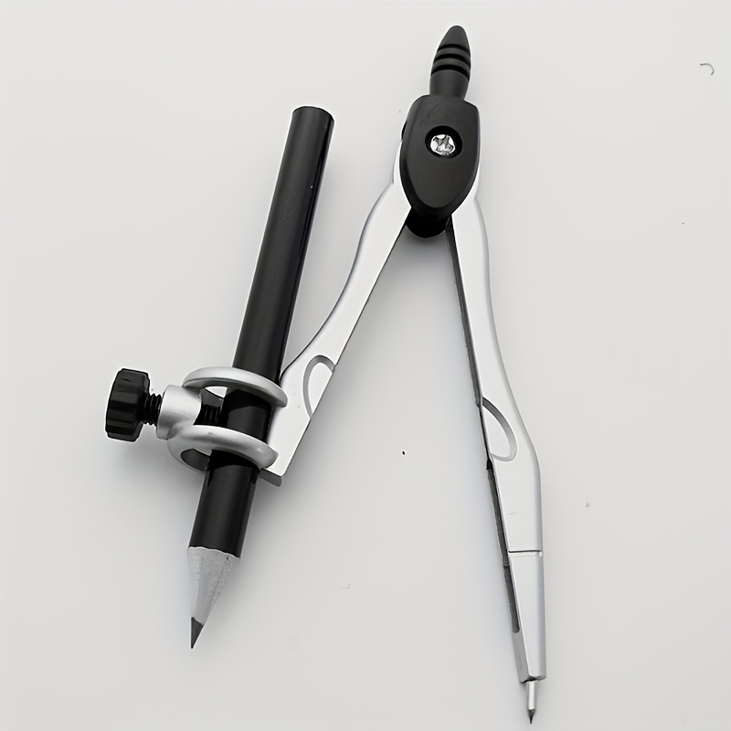 

Precision Metal Compass - Perfectly Locking Tool, Suitable For Pens With A Diameter Of 0.39 Inches Or Less, Pen Not Included