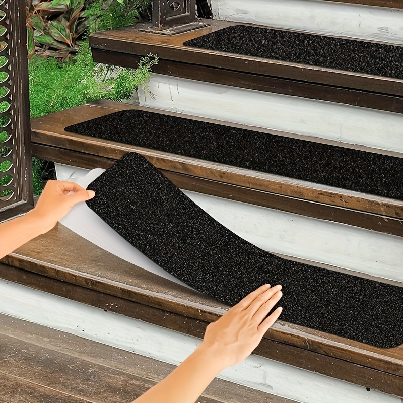 

4pcs Heavy-duty Non-slip Stair - Outdoor Tape For Steps, Skateboards & Decks