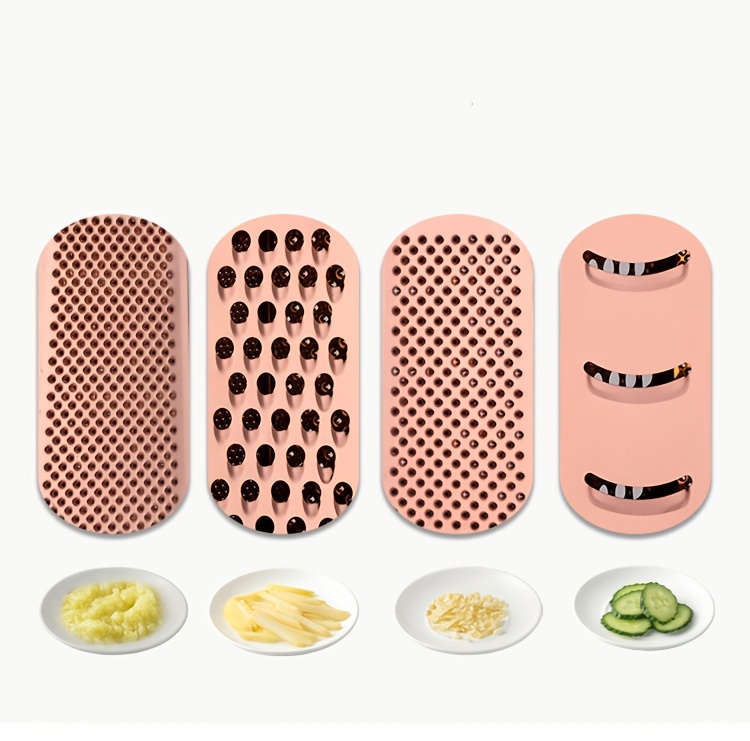 4pcs set   a multi sided grater u shaped fruit peeler bridge style garlic press and   spreading tool   stainless steel kitchen tools     to   vegetables fruits carrots garlic and   hard and soft cheeses details 1