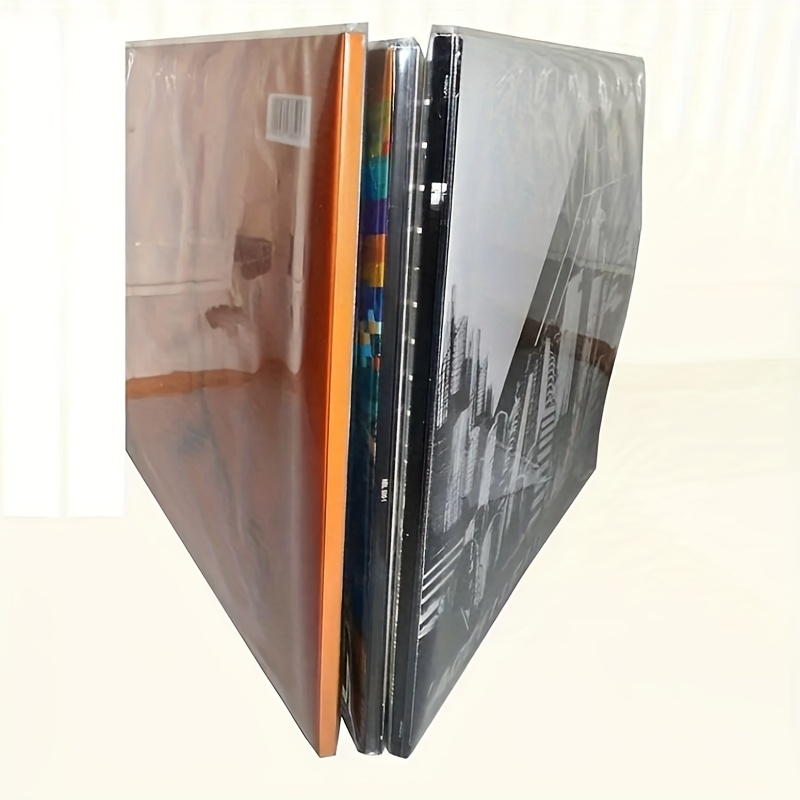 gatefold outer vinyl record sleeve dual open end outer lps album protector   lp gatefold clear   record storage organizer ideal for collection protection