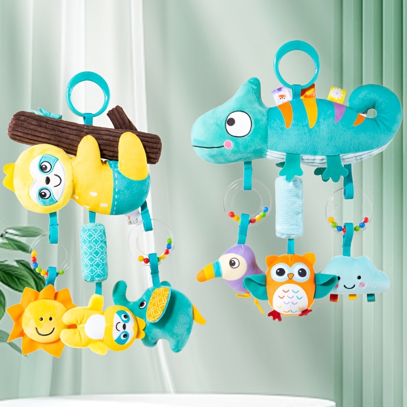 Car Mounted Baby Toy Pendant with Bedside Bell