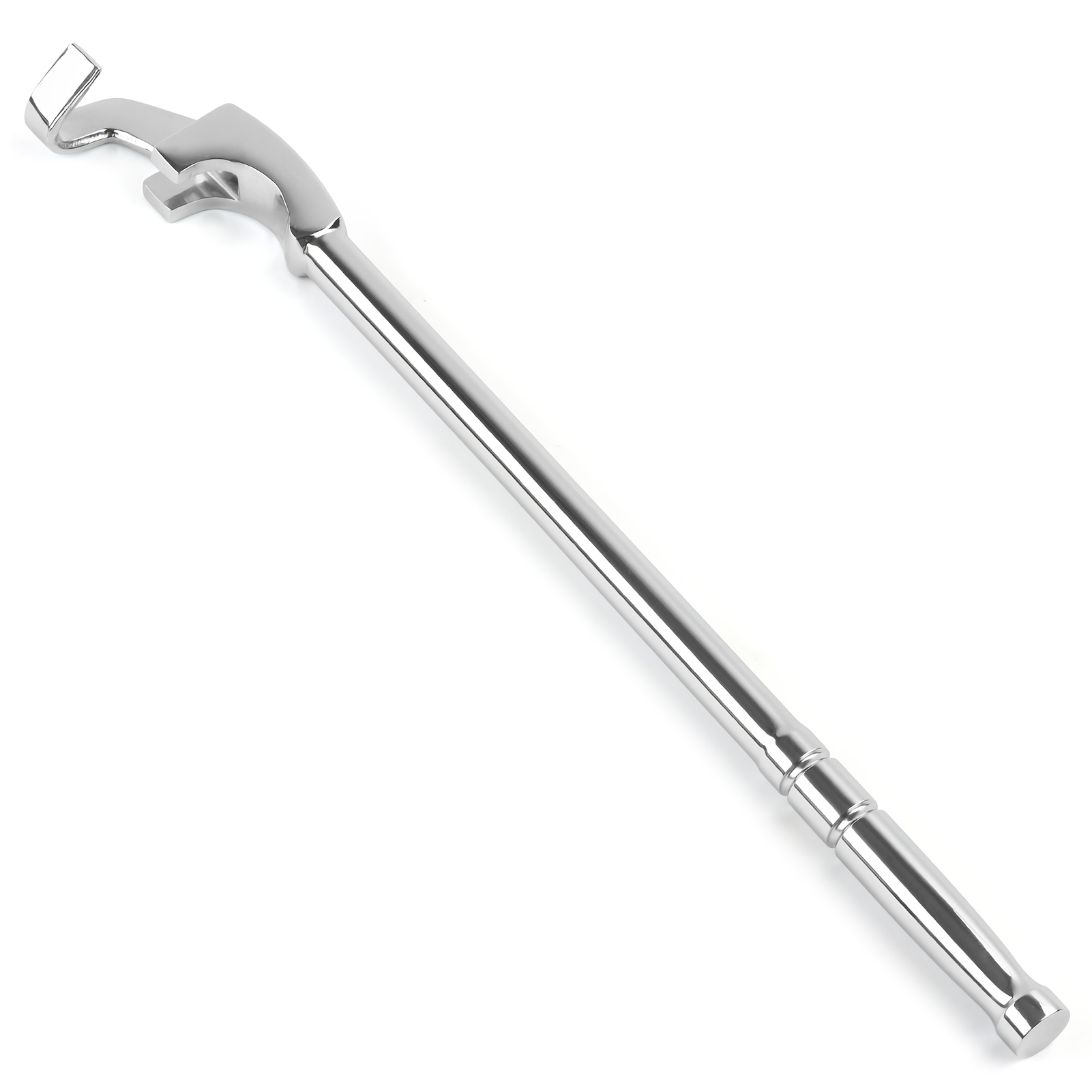 Universal Spanner Extender Extension Wrench Tool Bar Silvery