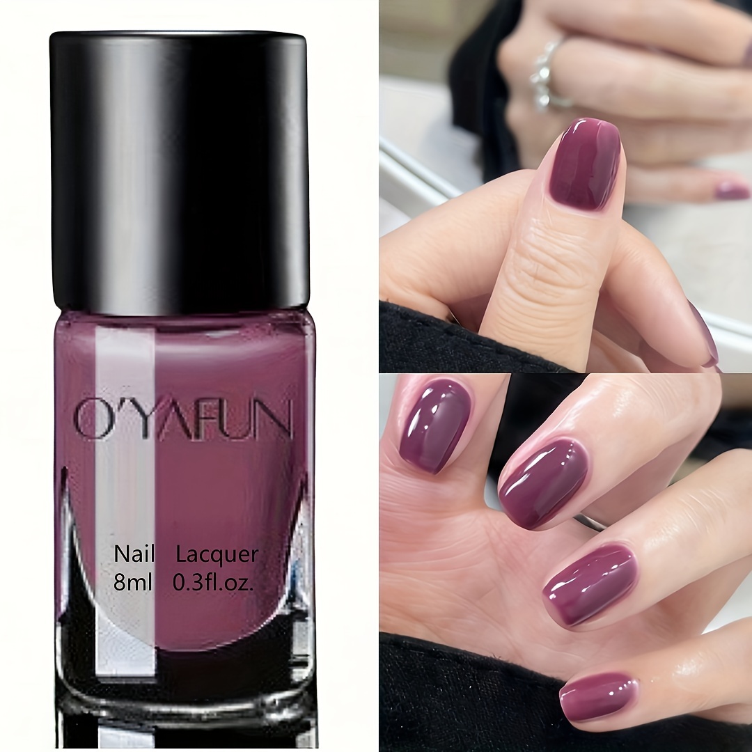 TEMU Nail Polish Water-based - Dries Fast, Long-lasting, Off, And Is Easy To Apply For Stunning Nails