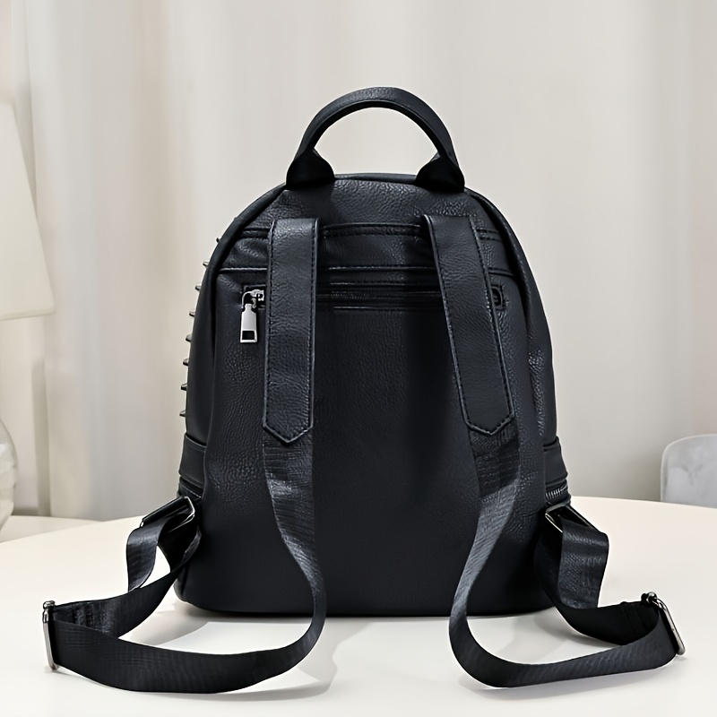 mochila negra calaveras cuentas mujer gran capacidad Temu Colombia