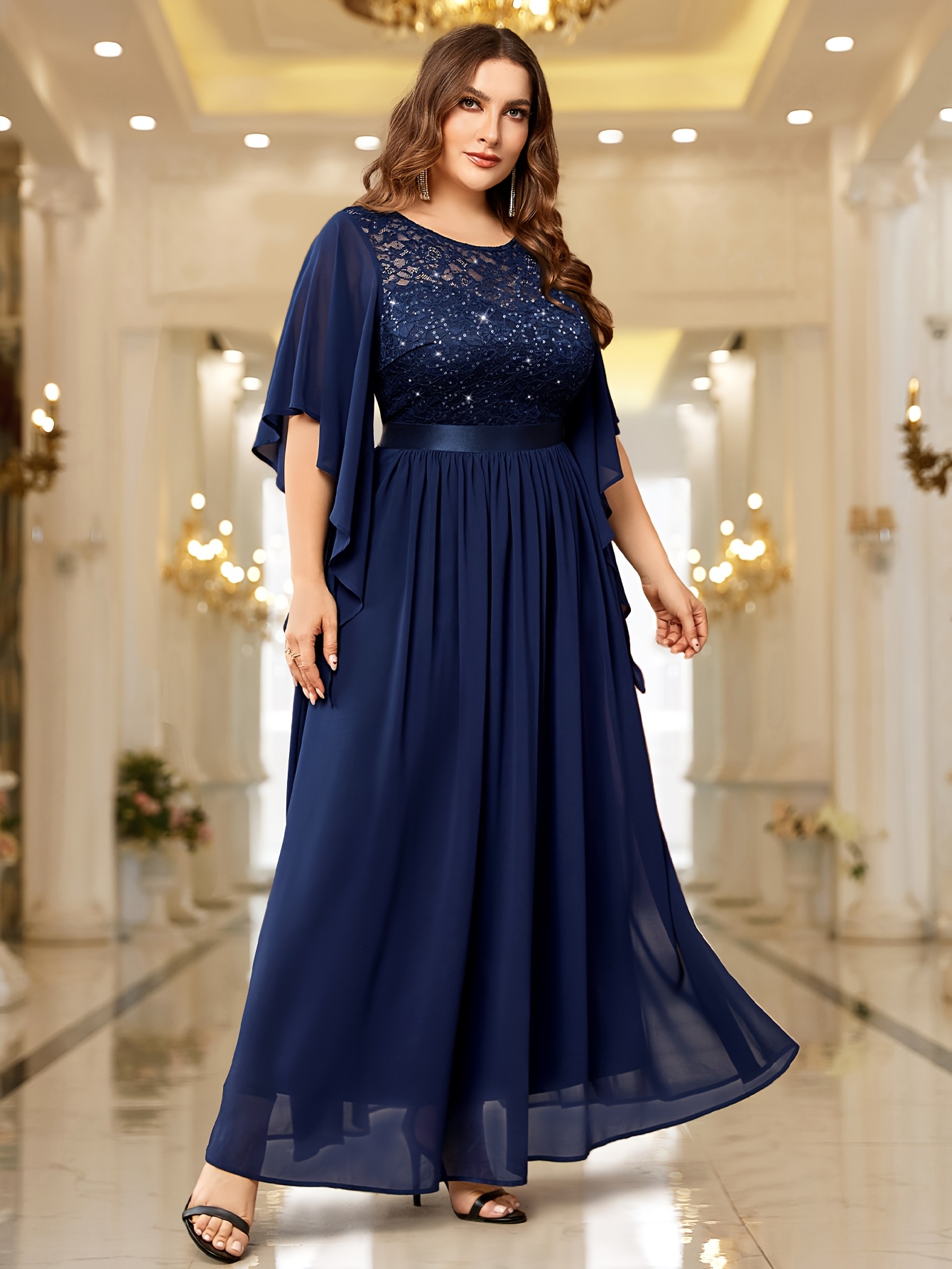 green emerald velvet dress Regular
