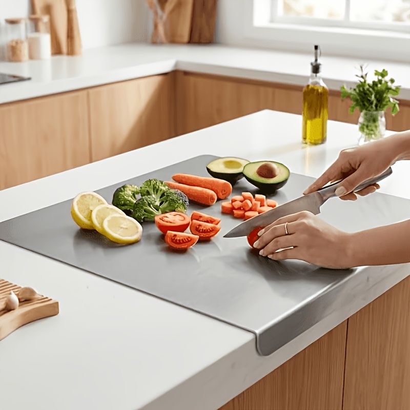 stainless steel cutting board