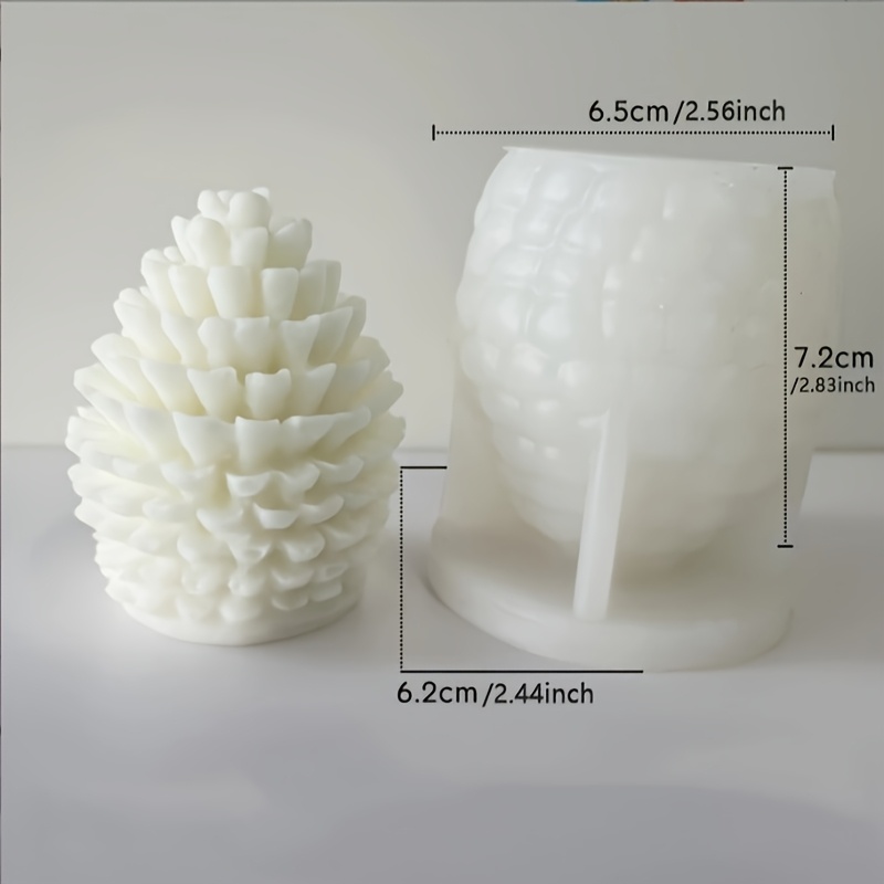 3d Silicone Candle Mold, Diy Handmade Wax Candles, Plaster Resin Crafts