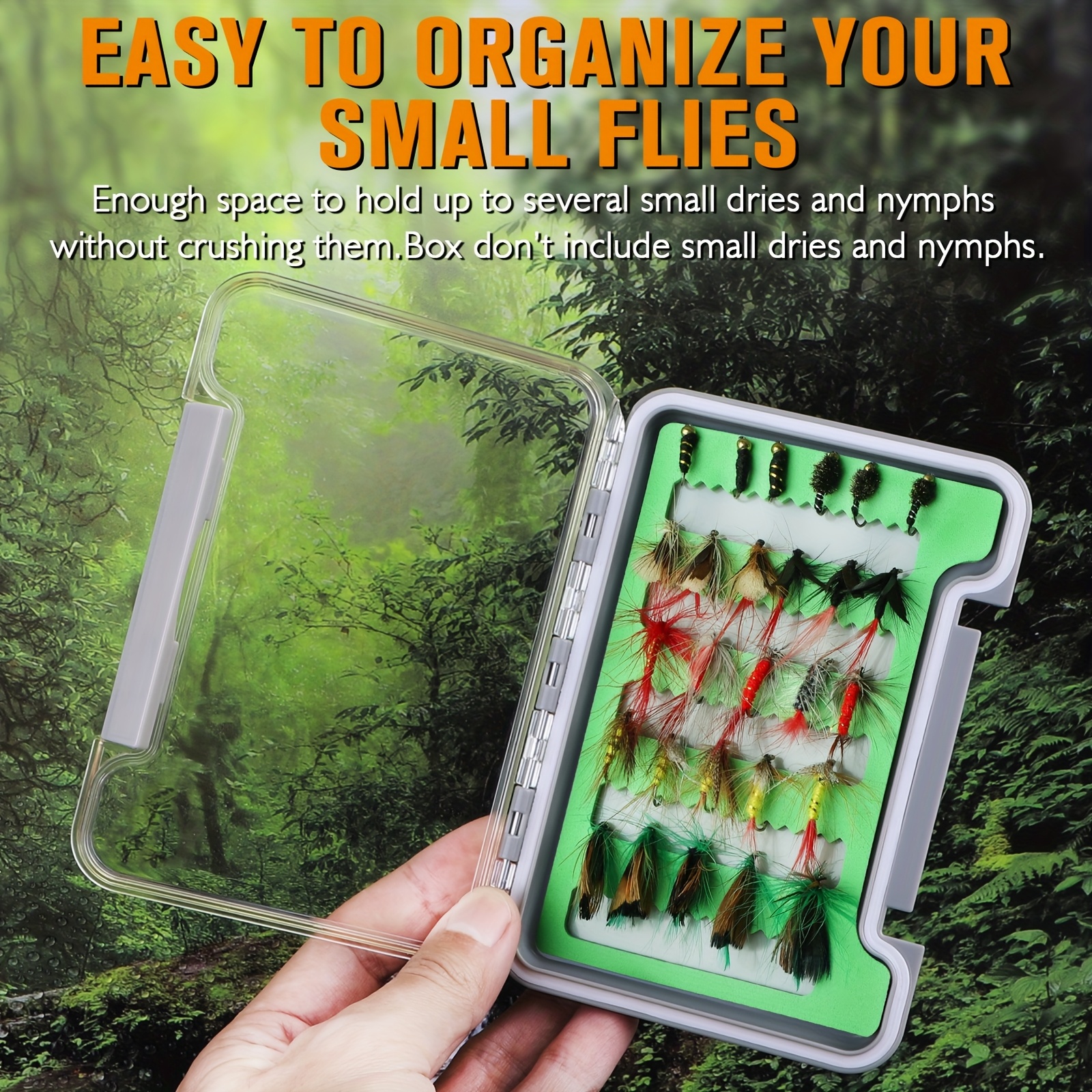 fly boxes fly fishing silicone waterproof fly Temu New Zealand