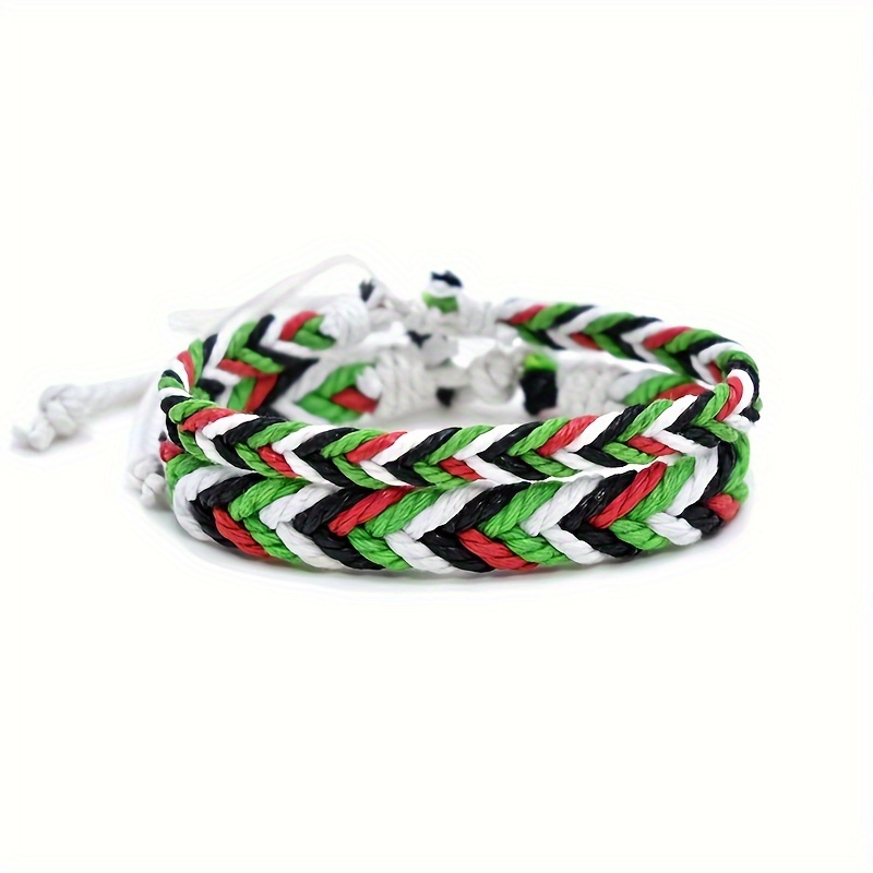 2pcs Bracelet - Handmade Rope Woven Bracelet Perfect For Friendship Parties And Gifts Bracelet Bracelet For Men And Women Decorative Gifts