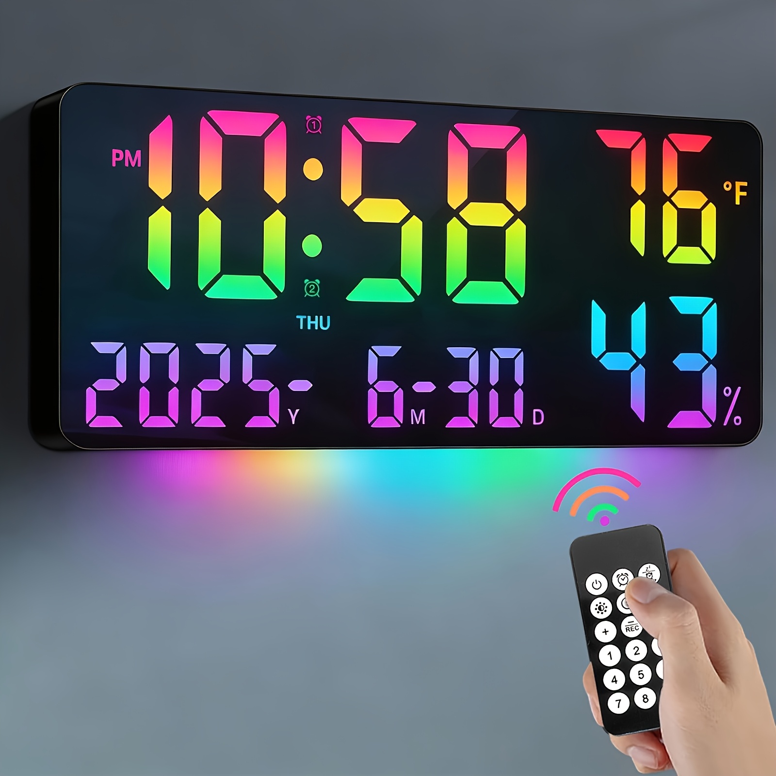 clocks wall clocks sold on Temu United States
