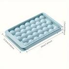 1pc ice cube mold plastic ice cube tray ball shape ice mold multifunctional household chocolate mold ice cube trays for freezer cocktail kitchen stuff kitchen tools