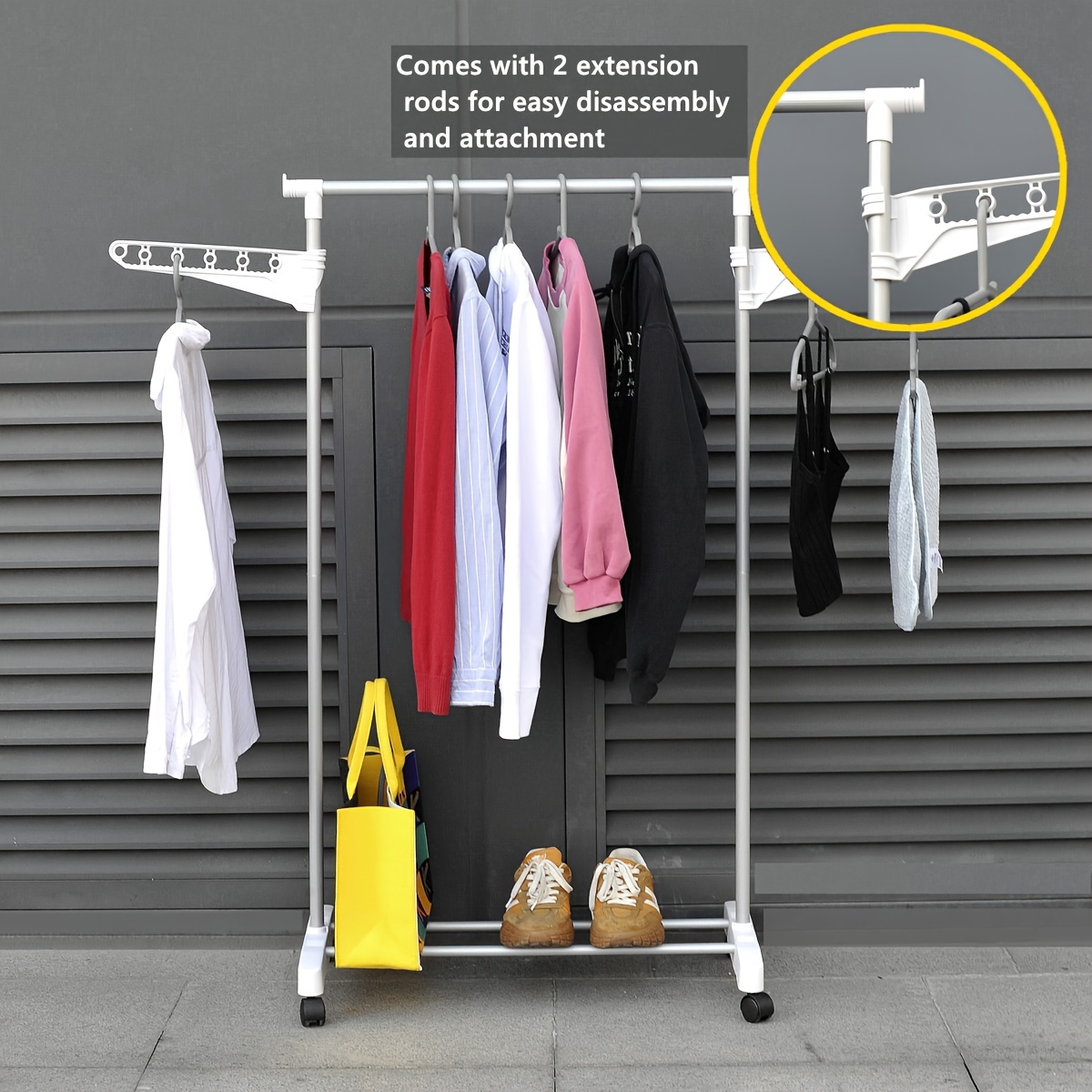 Small Clothes Rack - Temu