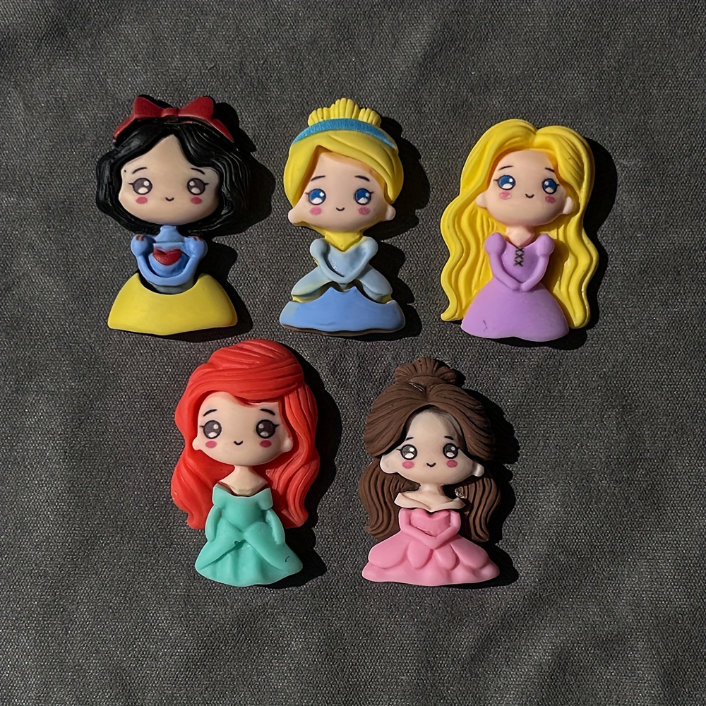 

5pcs Cartoon Flat Back Resin Charm, Ornaments, Diy Hair Clips, Phone Cases, Photo Frame Decorations, Wall Decorations, Diy Crafts