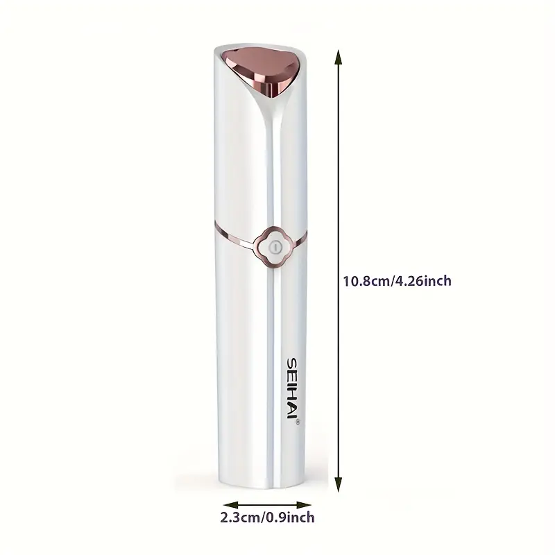 facial hair removal for women hair removal device 2025 rechargeable hair remover for women facial hair remover for face upper lip chin included 2 x replacement heads Product details 2
