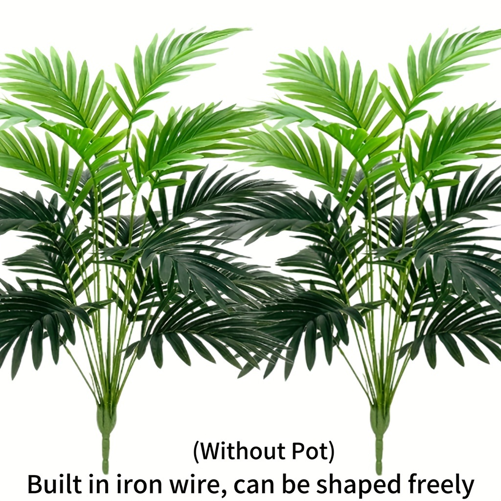 TEMU 2pcs Artificial Large Trees - Monstera For Indoor & Decor, For , , And - No Pot Included Artificial Artificial Trees For Outdoors - 2.69ft