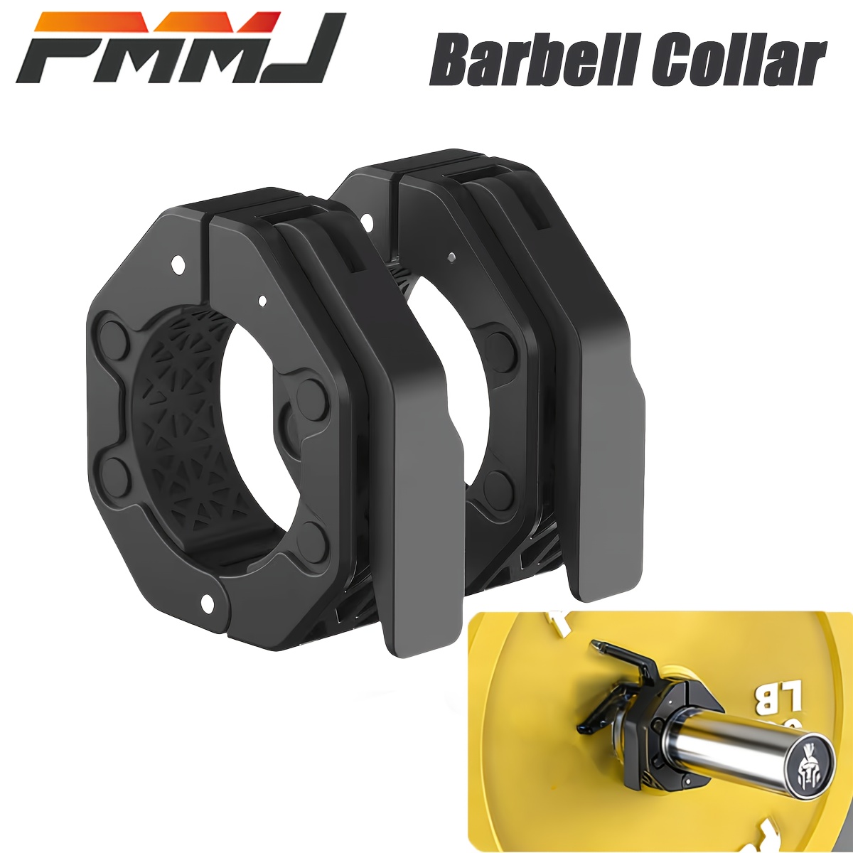 barbell collars sold on Temu United States