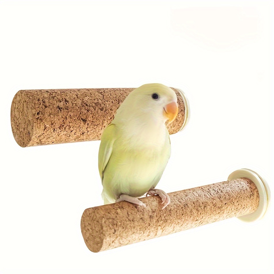 

1pc Stand For Parakeets, Comfortable Wooden Bar For , For , Budgies, Cockatiels, , Chewing & Gripping , Pet Accessory