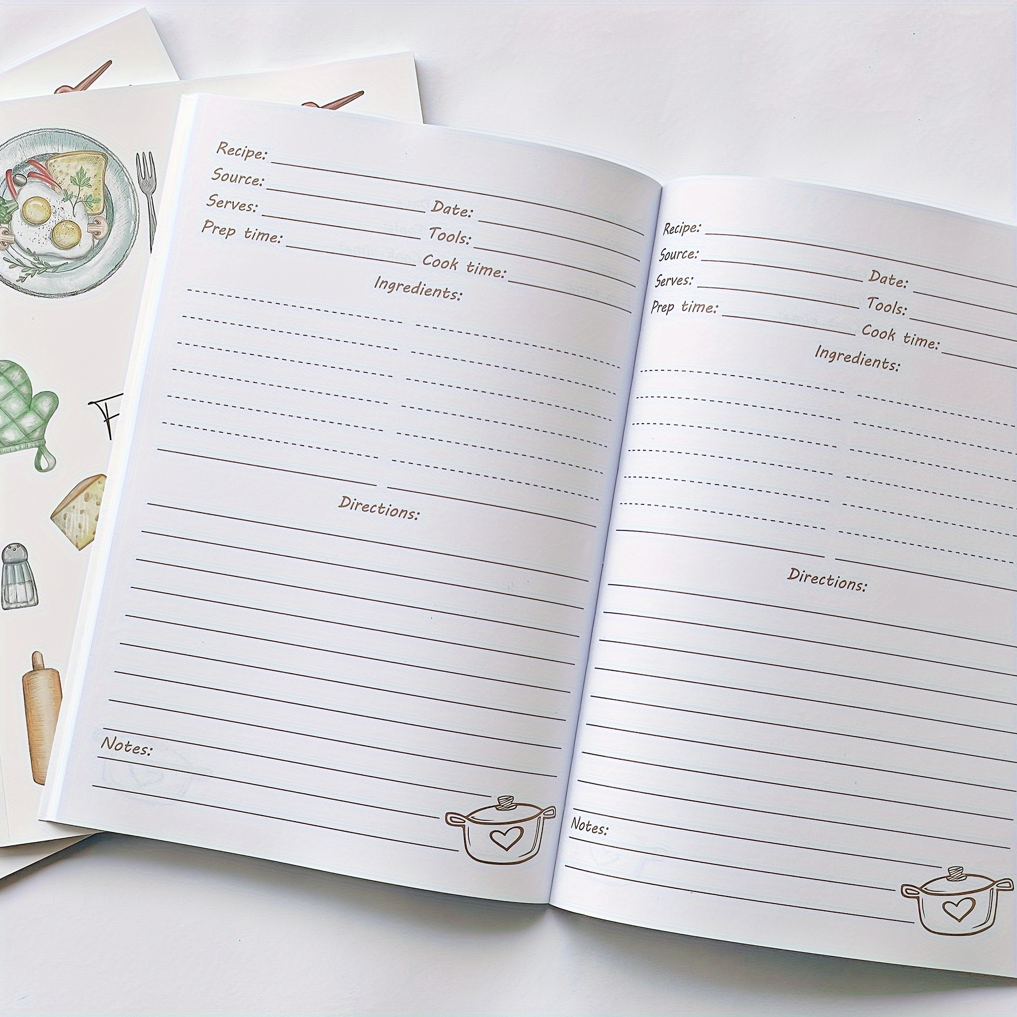 Cuadernos de recetas: guardar la cocina familiar