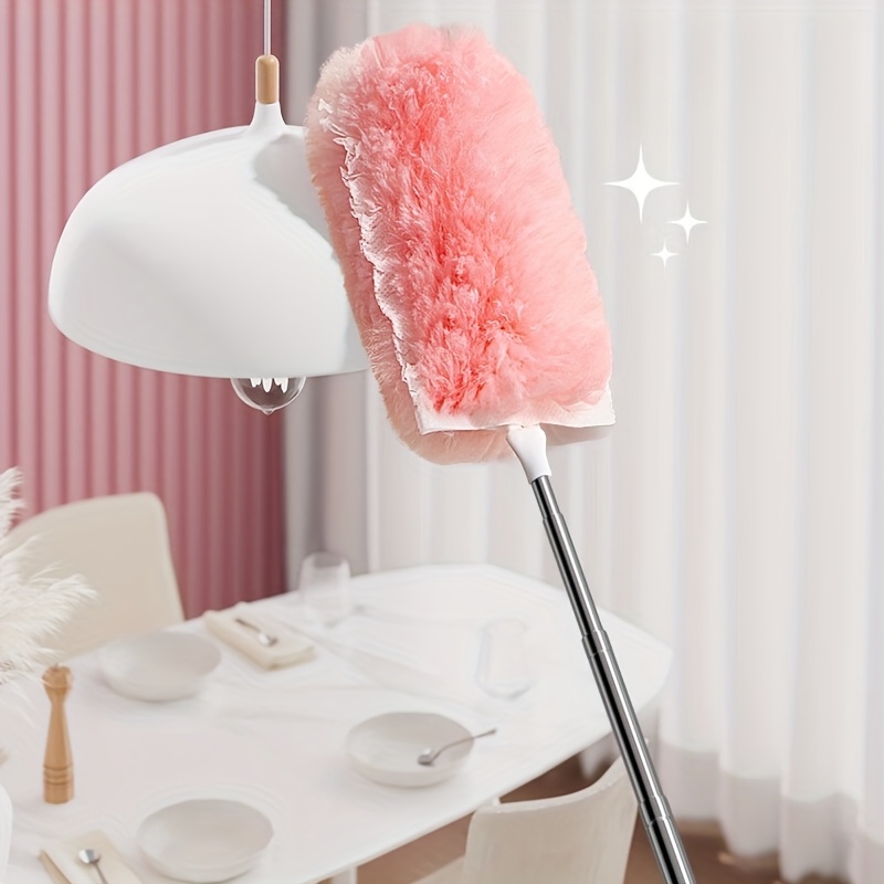 6 15pcs extendable handle electrostatic dust remover duster set disposable non woven fabric for effective dusting in cars furniture kitchen and bedroom Product details 5