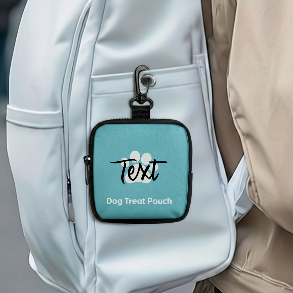 TEMU Bolsa portátil para regalos de perro con personalizable. mini mochila /texto personalizable y de material de poliéster. También como bolsa de