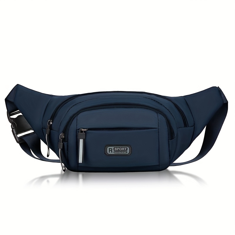 TEMU New Unisex Chest Bag, Fashionable Business Waist Pack For Daily Commuting, Sports, Cycling, Fitness, Convenient Travel, Lightweight, Large