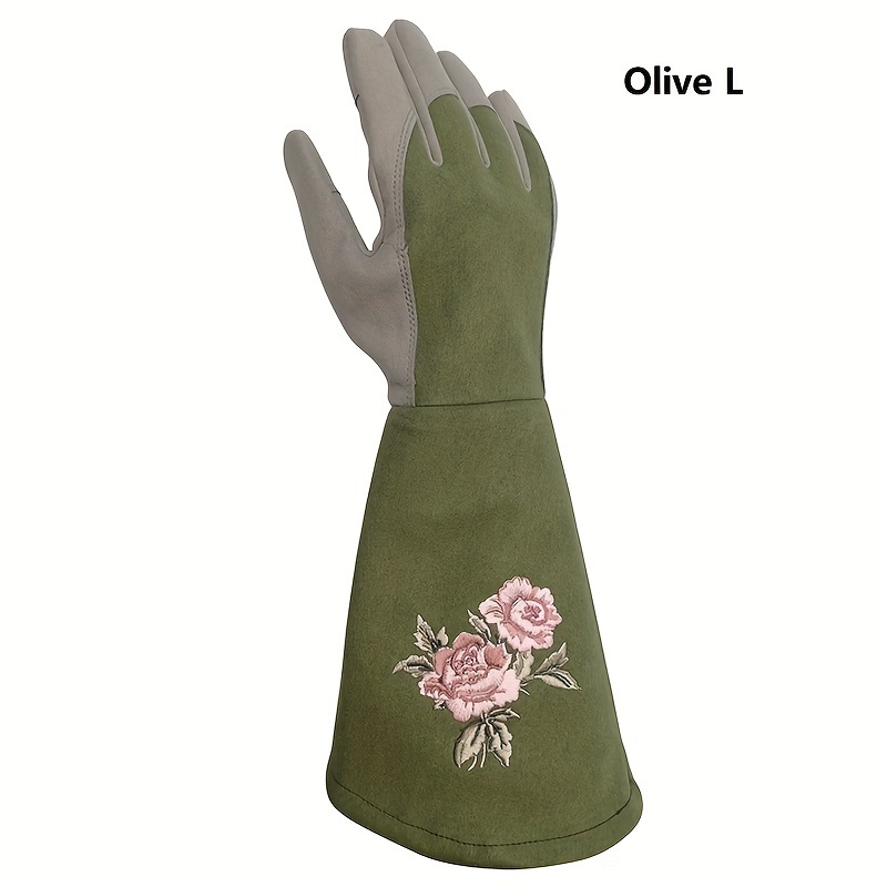 TEMU -fit Gardening Gloves For Women Garden Gloves With Extra Long Forearm Protection