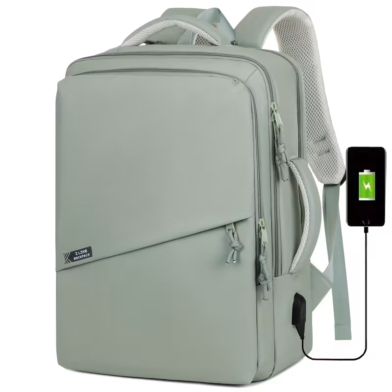 stylish and minimalist large capacity student backpack for men women casual shoulder bag for short trips Product details 1