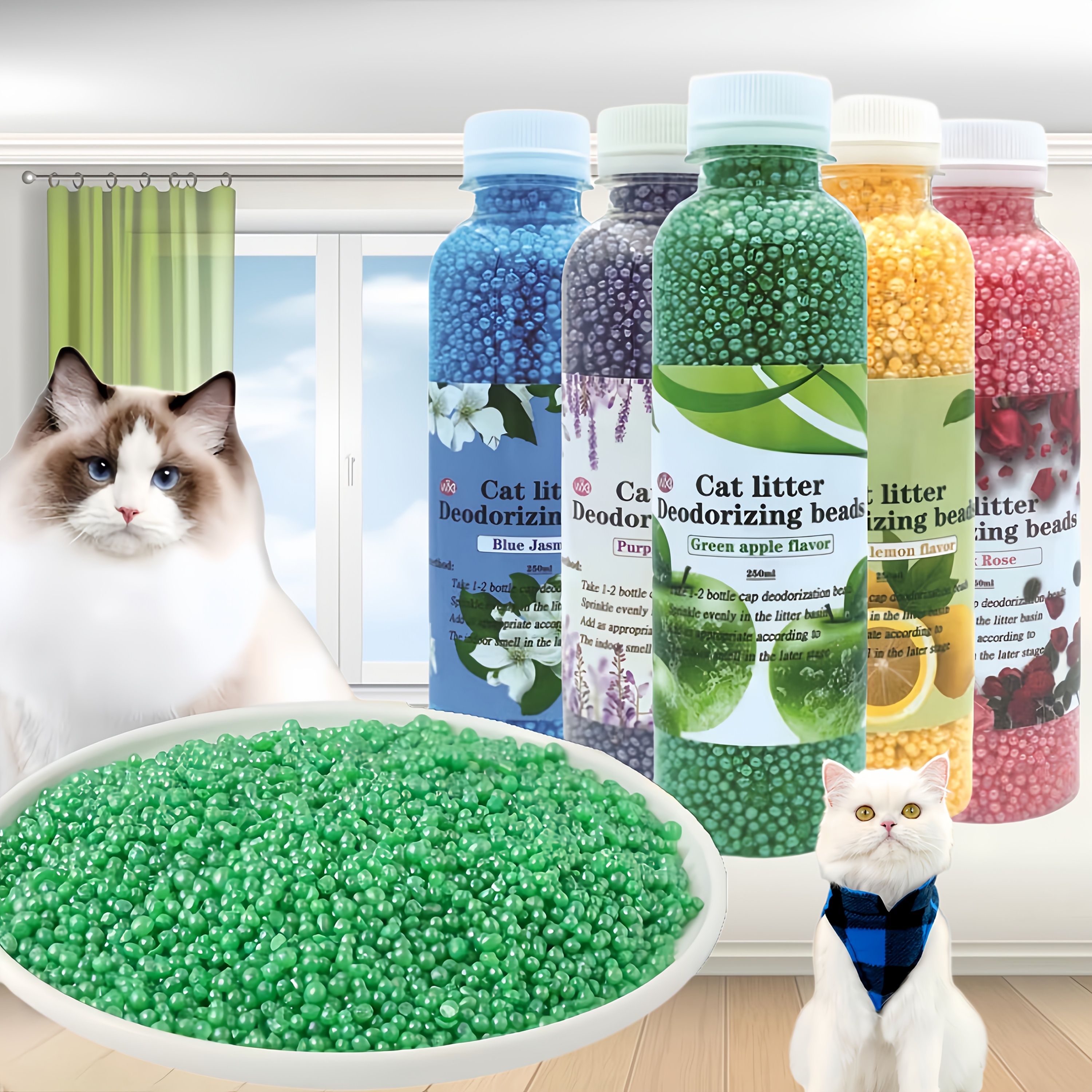 

Cat Litter Deodorizer - Odor Eliminating Pet Cleaning Solution For Cats