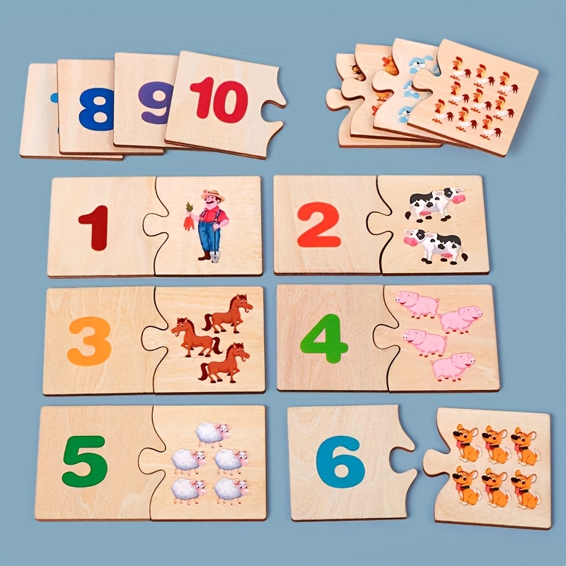 zahlen lernspielzeug, rechenhilfe, entwickelt zum lernen von zahlen und grundlegenden rechenoperationen durch lustige zuordnungsspiele, fördert logisches denken und rechenfähigkeiten