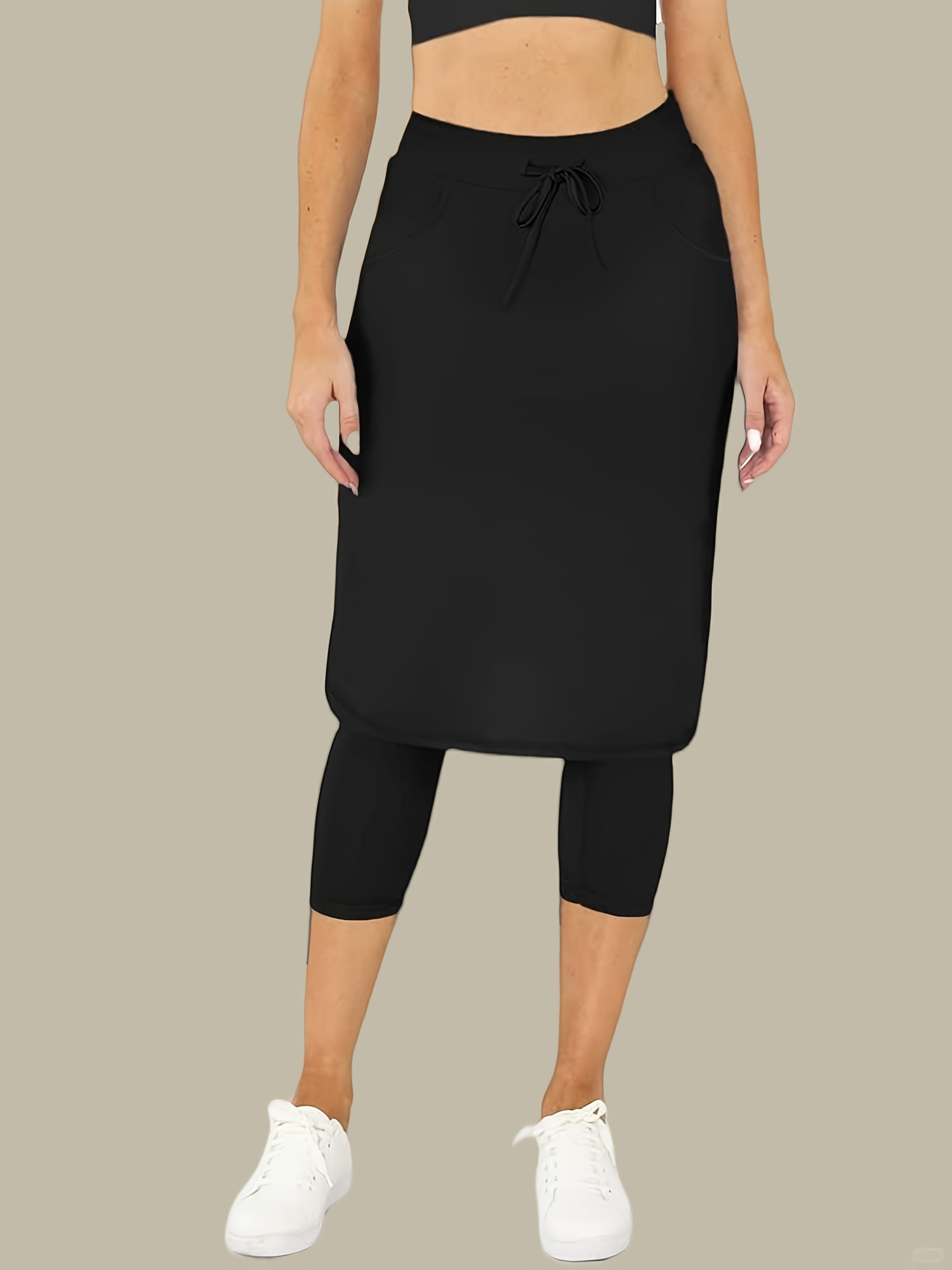 leggings under skirt sold on Temu United States