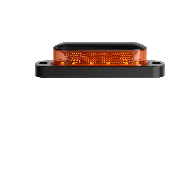 TEMU Yellow Led Side Warning Light Side Marker Light 12-24v Universal Automotive Safety Lighting Accessory Lamp
