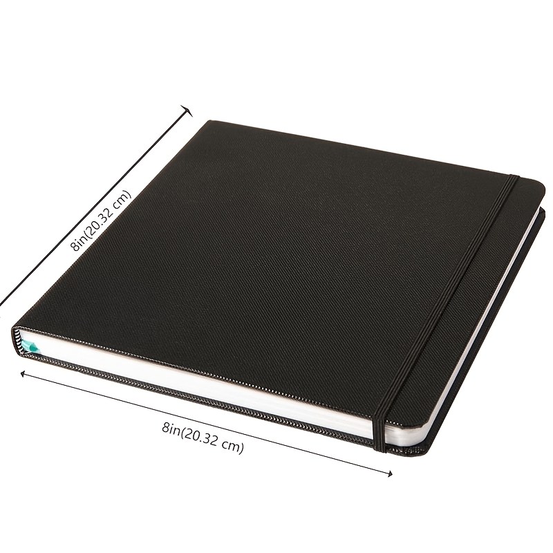 TEMU Square Thickened Marker Notebook 280g Marker Paper Art Painting Special Notebook