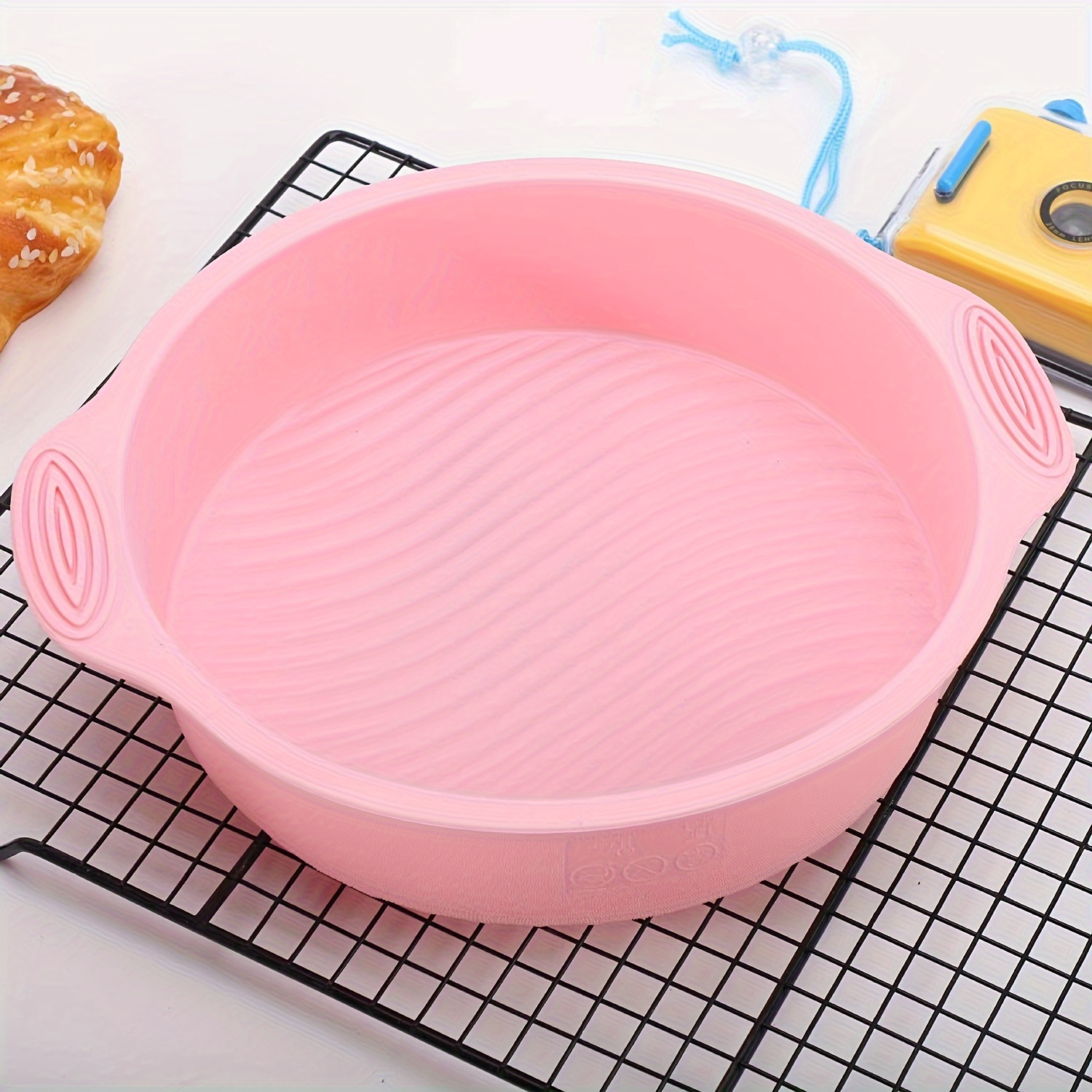 Juego De 6 Piezas, Moldes De Silicona Para Hornear, Molde Para Pasteles,  Molde Para Muffins Y Más, Herramientas De Repostería, Gadgets De Cocina,  Accesorios De Cocina