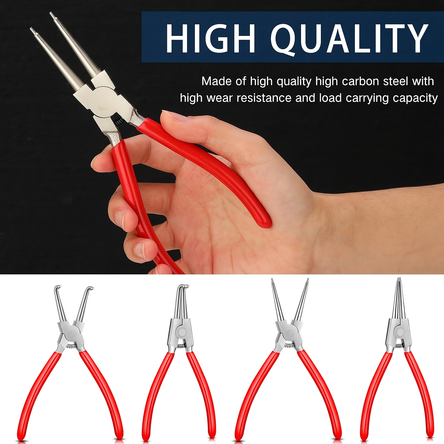 5 in 1 Dual purpose Snap Ring Pliers Set Perfect For - Temu Canada